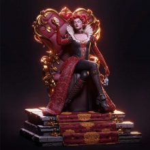 Red Queen STL - Fantasy