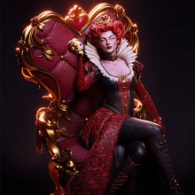 Red Queen STL - Fantasy