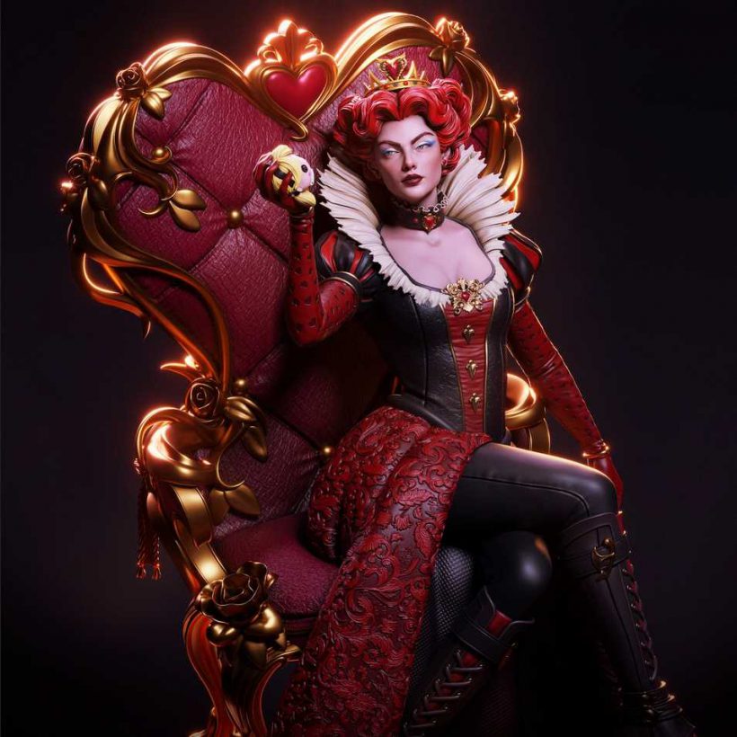 Red Queen STL - Fantasy