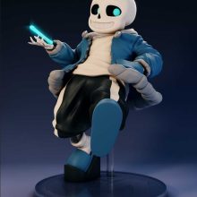 Sans Gaster Halloween - STL 3D Print Files