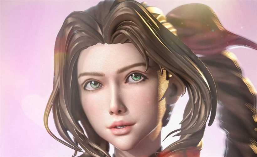 Aerith Tifa Diorama full sfw nsfw - STL - STL 3D print files