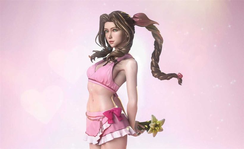 Aerith Tifa Diorama full sfw nsfw - STL - STL 3D print files