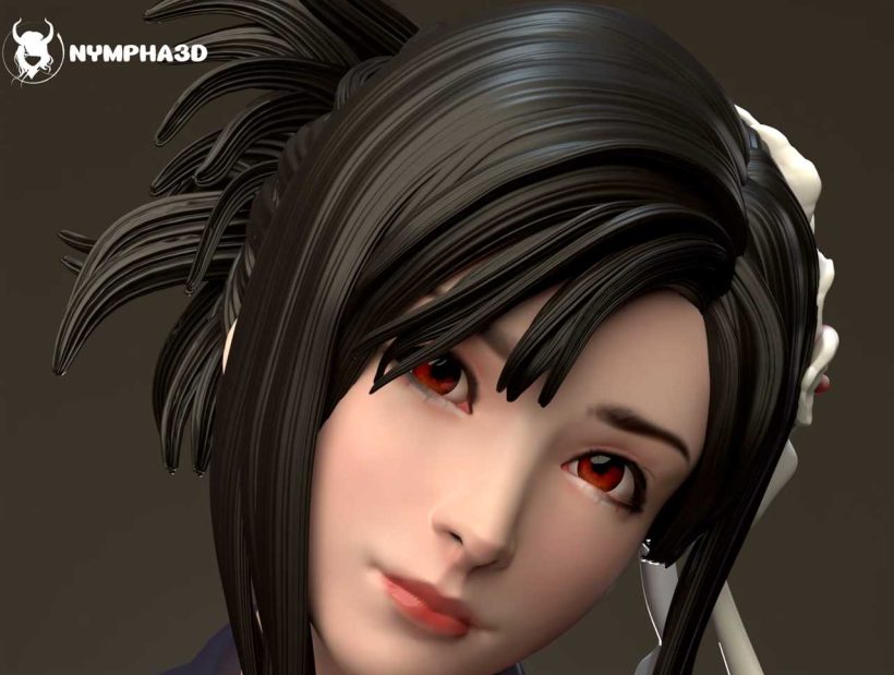 Aerith Tifa Diorama full sfw nsfw - STL - STL 3D print files