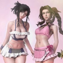 Aerith Tifa Diorama full sfw nsfw - STL - STL 3D print files