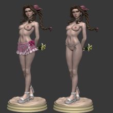 Aerith Tifa Diorama full sfw nsfw - STL - STL 3D print files