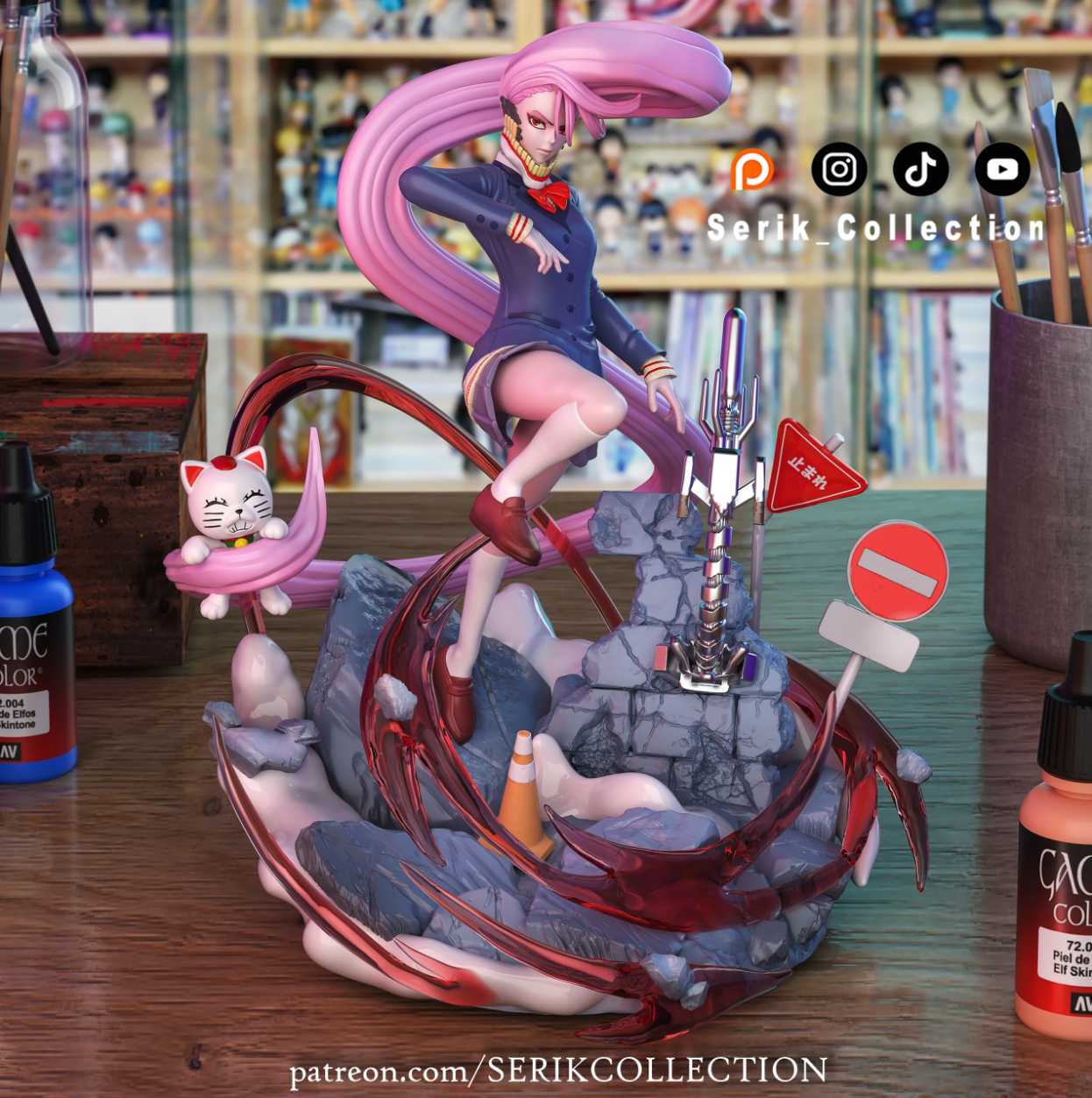 Aira Shiratori Dandadan - STL 3D print files