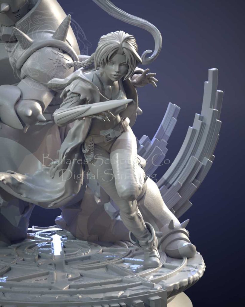 Alphonse And Edward Elric Female - STL 3D print files