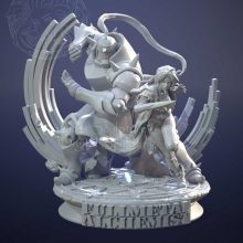 Alphonse And Edward Elric Female - STL 3D print files