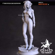 Android 18 Sexy - STL 3D print files