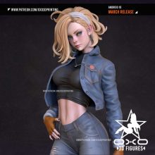 Android 18 Sexy - STL 3D print files