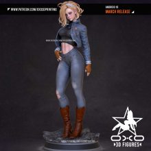 Android 18 Sexy - STL 3D print files