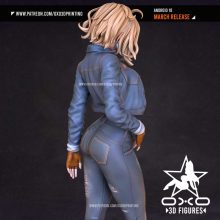 Android 18 Sexy - STL 3D print files