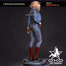 Android 18 Sexy - STL 3D print files
