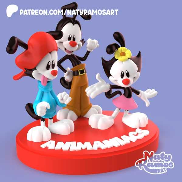ANIMANIACS - STL 3D print files