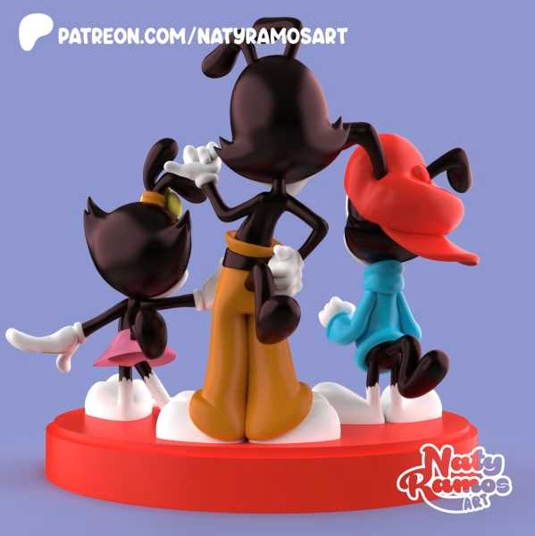 ANIMANIACS - STL 3D print files