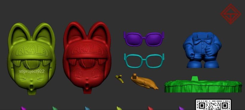 Arale - STL 3D print files