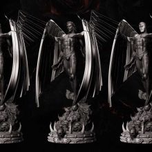 Archangel Statue - STL 3D print files