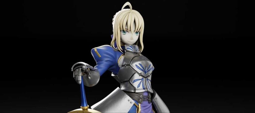Artoria Pendragon Fate - nsfw sfw STL - STL 3D print files