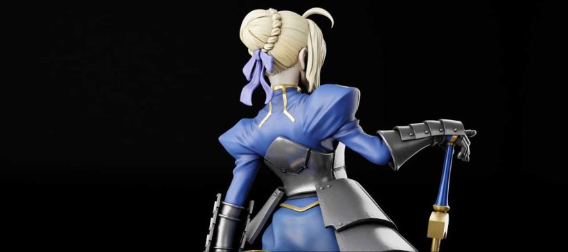 Artoria Pendragon Fate - nsfw sfw STL - STL 3D print files