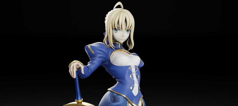 Artoria Pendragon Fate - nsfw sfw STL - STL 3D print files