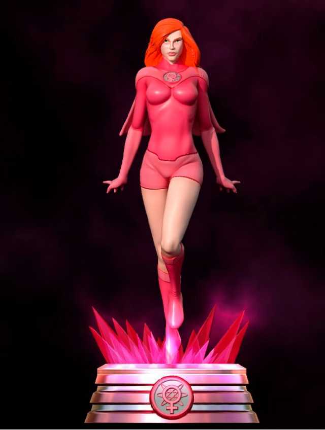 Atom Eve Statue - STL 3D print files
