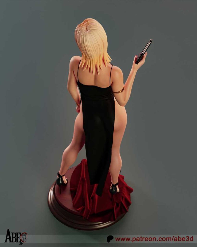 Aya Brea - STL 3D print files