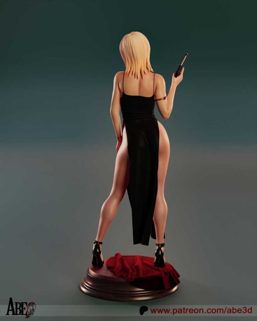 Aya Brea - STL 3D print files