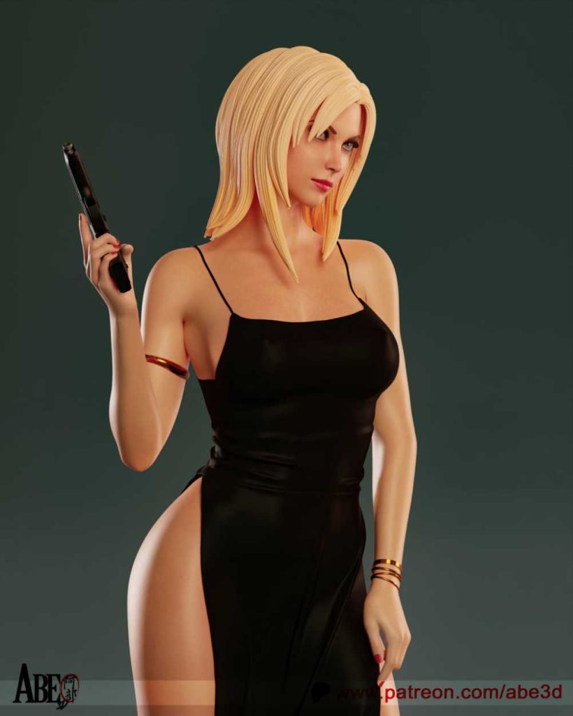 Aya Brea - STL 3D print files