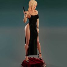 Aya Brea - STL 3D print files