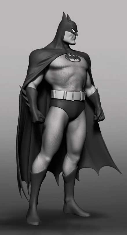 Batman Animated Series Style - STL 3D print files