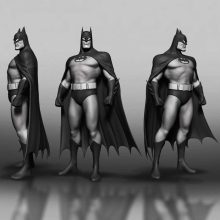 Batman Animated Series Style - STL 3D print files