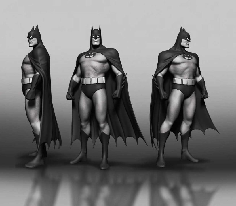 Batman Animated Series Style - STL 3D print files