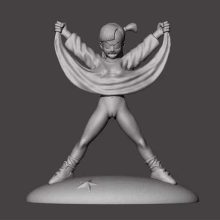 Bulma Flashes Master Roshi - STL 3D print files