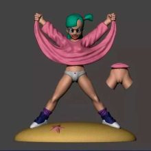 Bulma Flashes Master Roshi - STL 3D print files