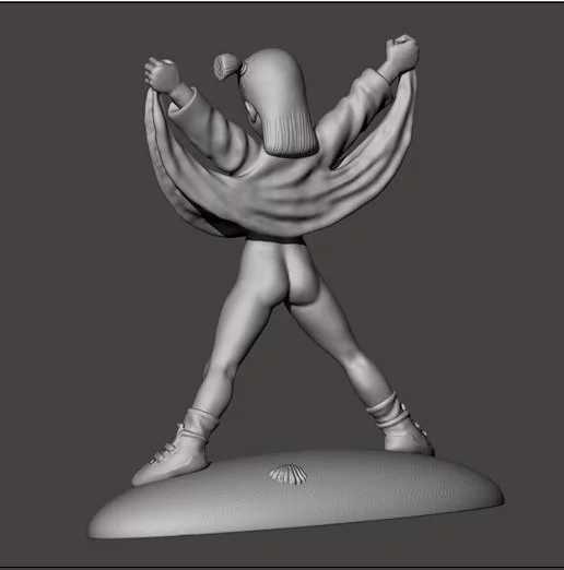 Bulma Flashes Master Roshi - STL 3D print files