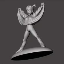 Bulma Flashes Master Roshi - STL 3D print files