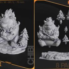 Chibi Tank - Solo Leveling - STL 3D print files