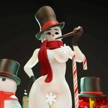 Christmas Snow Ball Sexy