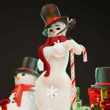 Christmas Snow Ball Sexy