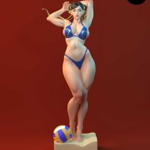 Chun Li Standard Nsfw 3D Printable - STL 3D print files