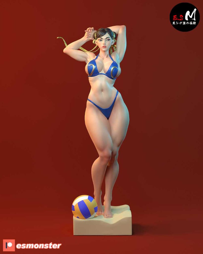 Chun Li Standard Nsfw 3D Printable - STL 3D print files