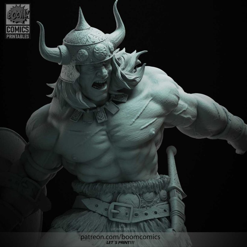 Conan Superhero - STL 3D print files