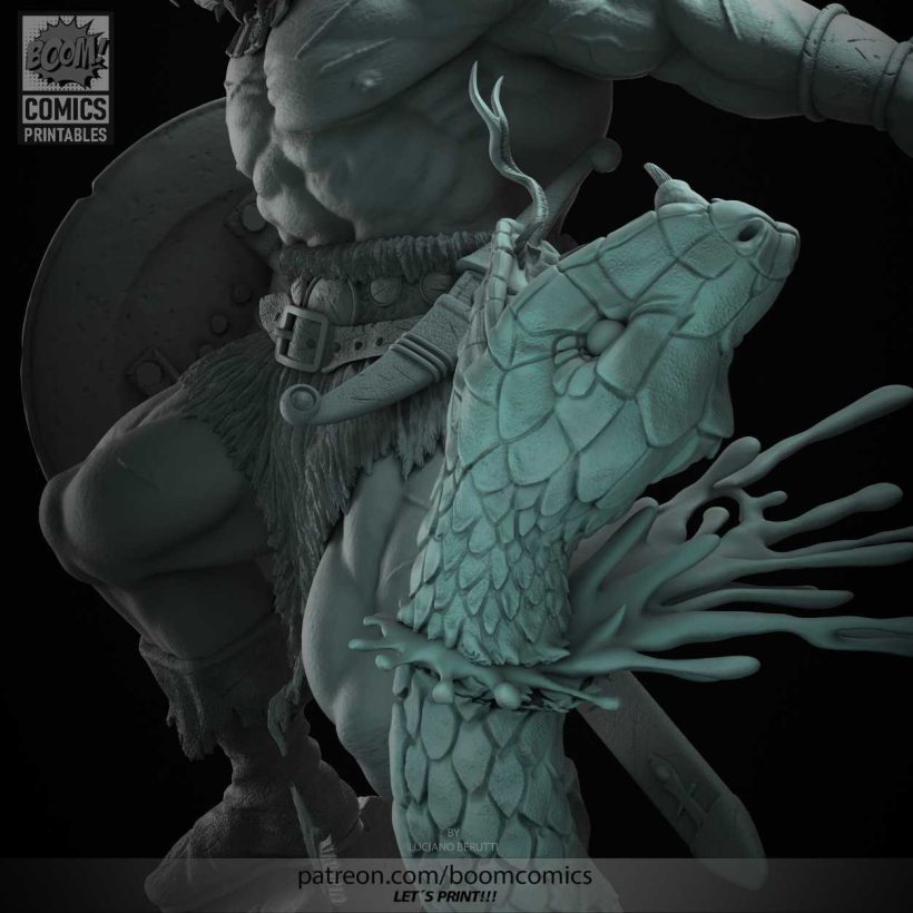 Conan Superhero - STL 3D print files