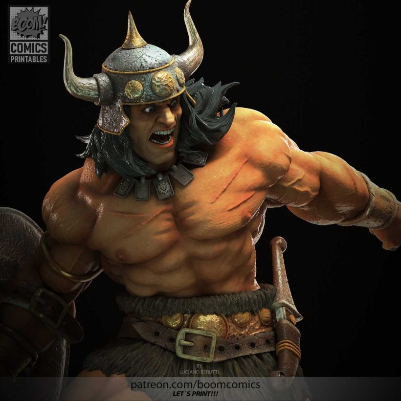 Conan Superhero - STL 3D print files