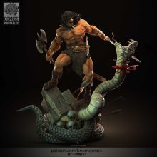 Conan Superhero - STL 3D print files