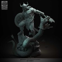 Conan Superhero - STL 3D print files