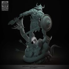 Conan Superhero - STL 3D print files