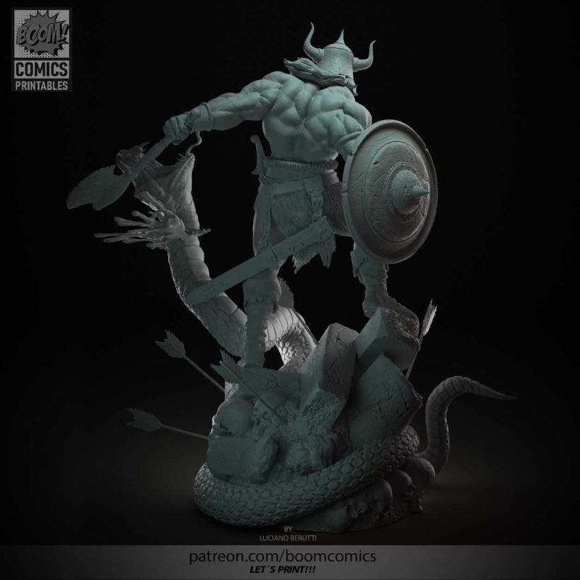 Conan Superhero - STL 3D print files