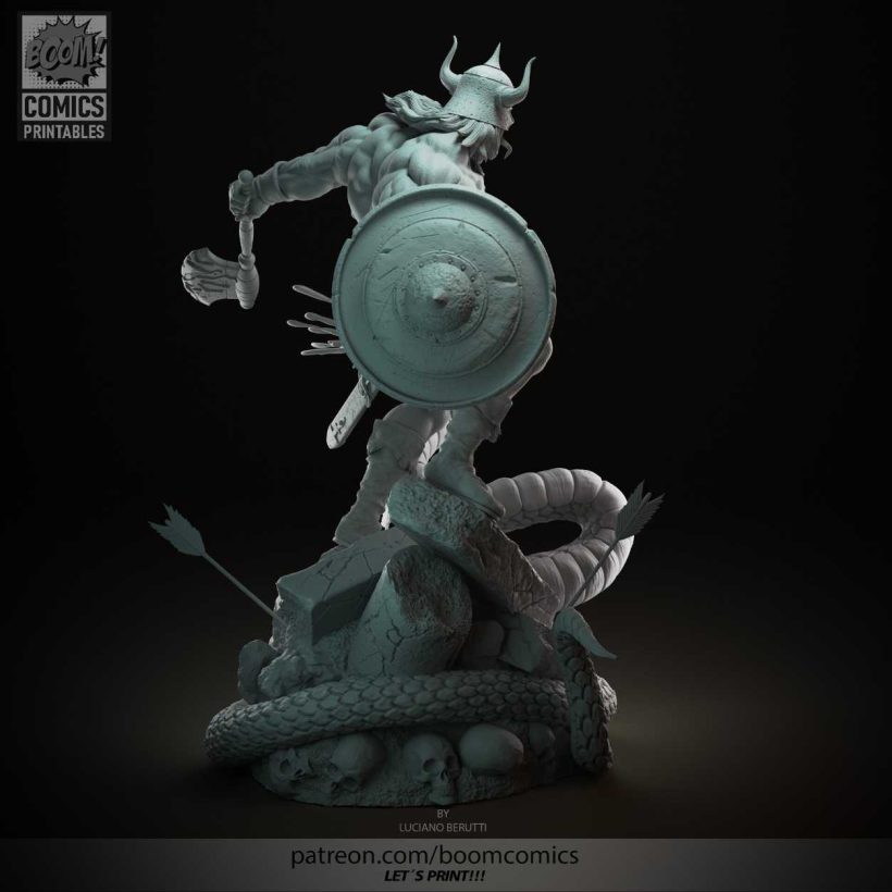 Conan Superhero - STL 3D print files