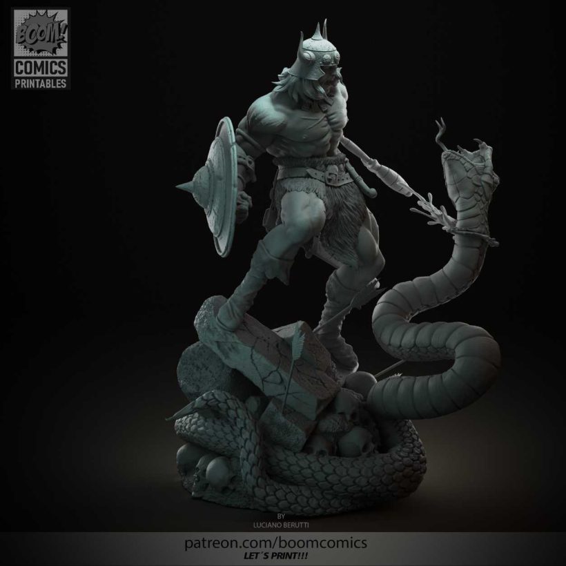 Conan Superhero - STL 3D print files